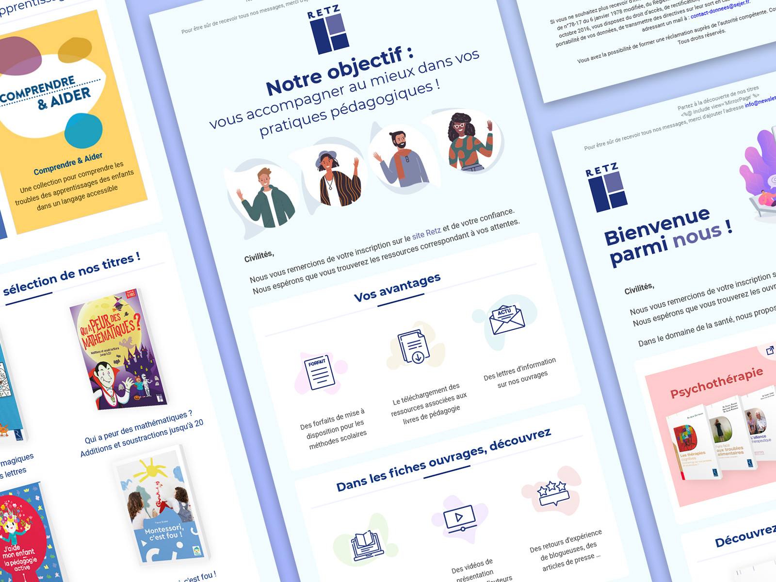 Site internet Extrait du projet