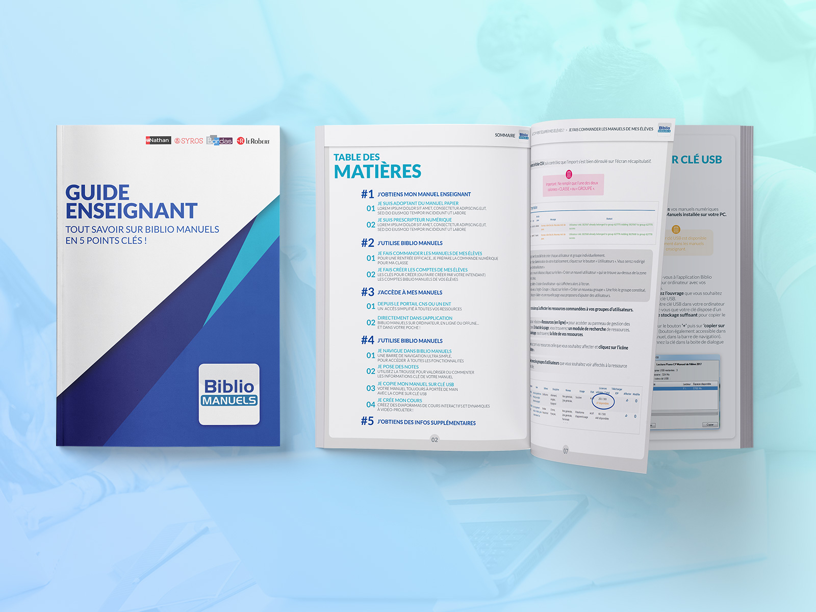 Site internet Extrait du projet