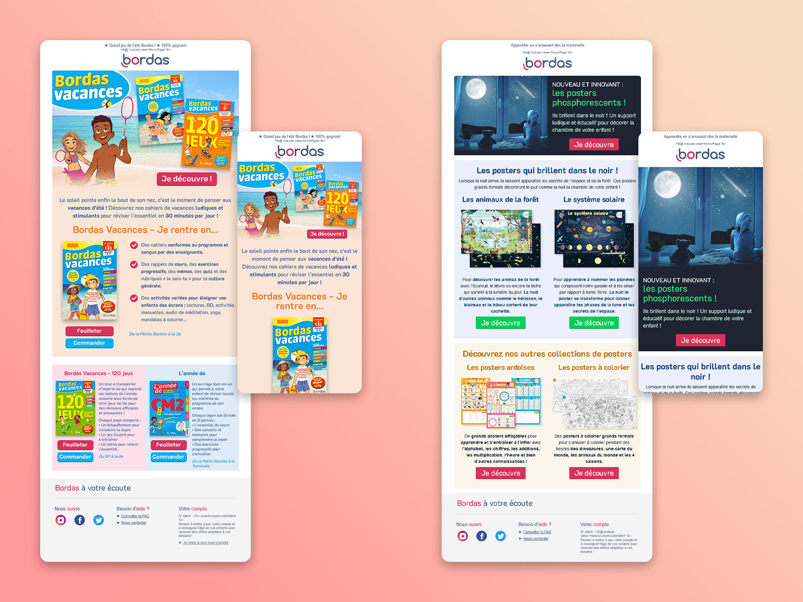 Site internet Extrait du projet