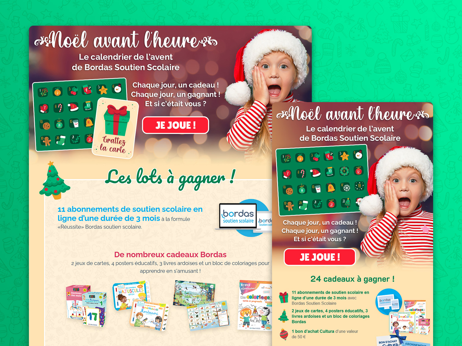 Site internet Extrait du projet